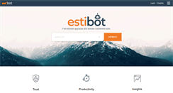 Desktop Screenshot of estibot.com